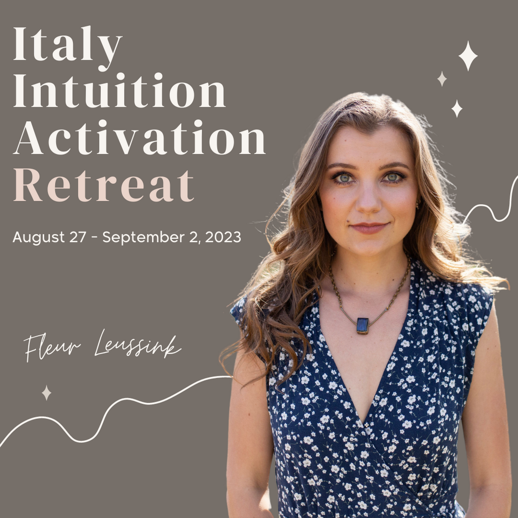 *SOLD OUT* Italy Intuition Activation Retreat | August 27 - September 2, 2023